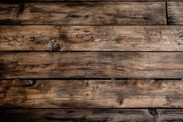 Fototapeta premium Rustic and weathered wood panel background with texture, Generative ai