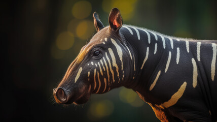 Bairds tapir created with Generative AI technology