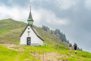 Berg Kapelle in den Alpen