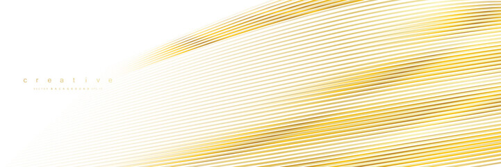 Premium background. Abstract luxury pattern. Gold glitter stripes background. Abstract gold line texture. vector illustration