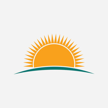 Sunrise Splendor Morning Glow icon logo