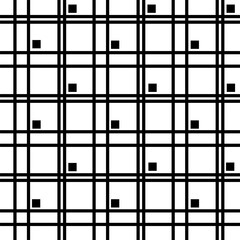 black and white seamless pattern wallpaper texture interior building square  bar pixel puzzle tile art monochrome geometric shape textile .