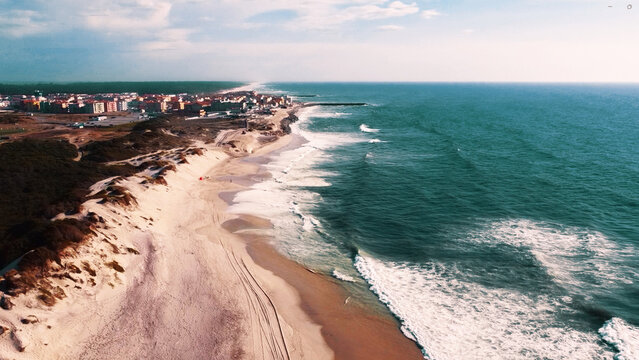 Portugal ovar aveiro praia do furadouro sand areia sea praia agua water sunset por do sol ceu