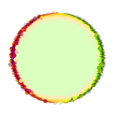 circle of colorful circles