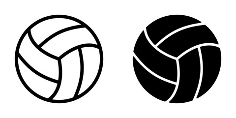 Volleyball icon. sign for mobile concept and web design. vector illustration