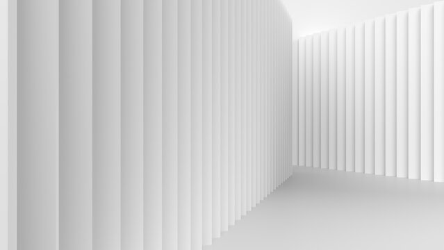 3D illustration Zigzag Relief © Birtan