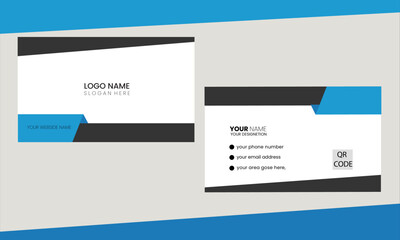 corporate business card design for personal identity