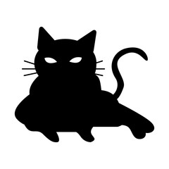 Simple Cat SIlhouette
