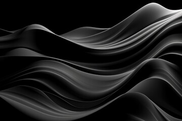 The background is black and abstract. (Generative AI)