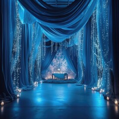 night sky wedding decorations Generative Ai