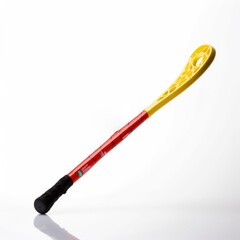 Floorball Unihoc isolated on white background. Generative AI