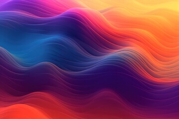 Obraz premium colorful background with swirling waves
