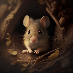 wild animal rat mouse ai generated 
