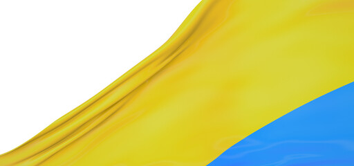 3D Ukraine Flag: A Stunning Illustration for Visual Impact
