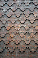 
masonry texture with exposed brick