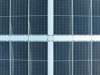 Fototapeta premium solar power station on top of roof