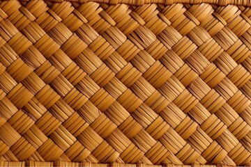 flat background rattan clean background for taking photo Generative AI 