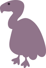 Eagle drawing cartoon for decoration.