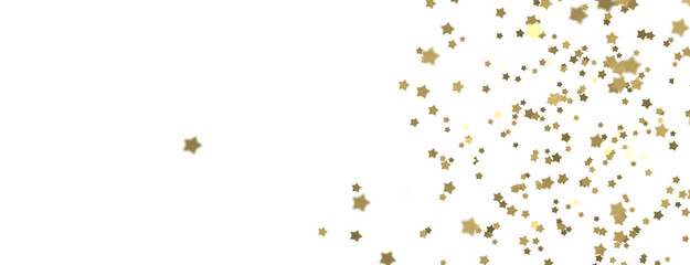 Stellar Christmas Symphony: Exquisite 3D Illustration of Falling Stars in Harmonious Motion for the...