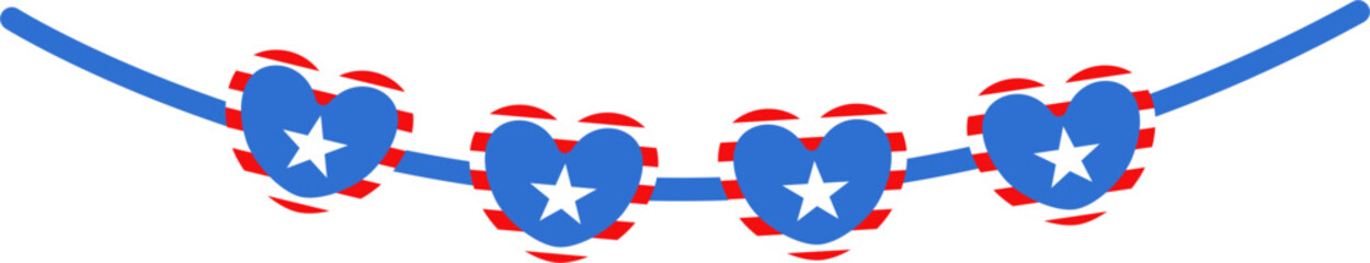 Obraz premium Independence Day USA 