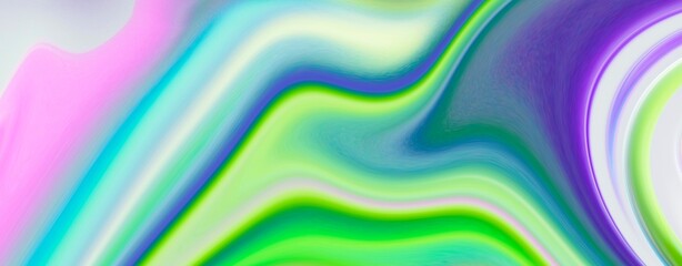 Obraz premium Colorful wavy abstract wallpaper, Abstract wavy pattern. Illustration