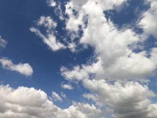 Fototapeta na wymiar beautiful clouds in the sky