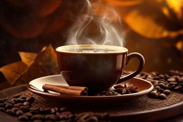Fototapeta premium Brewed to Perfection - Generative AI