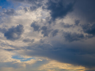 Obraz premium fluffy clouds in the sky