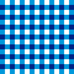 Blue gingham pattern background for advertising media or clothing industry or other media
