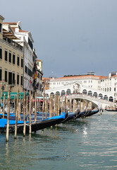 Naklejka premium Ponte di Rialto, Venezia
