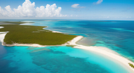 Fototapeta na wymiar Bahamas Beach Landscape 