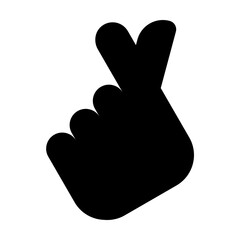 Obraz premium Hand Heart Shape Icon