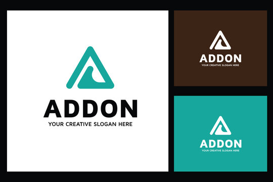 A Letter Logo Design Template