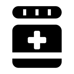 Bottle Medicine Plus Icon