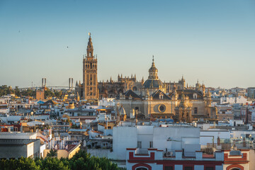 Seville Cathedral - Seville, Andalusia, Spain - obrazy, fototapety, plakaty