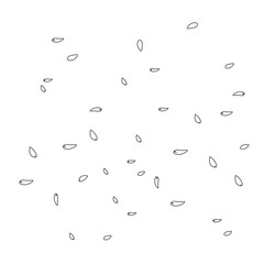 Sakura Petal Fall C Outline