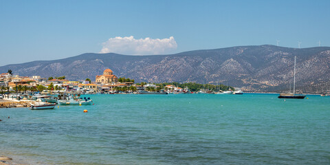 Fototapeta premium Panoramic view of Kolladia, Greece