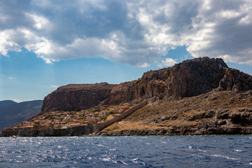 The Ancient Citadel of Monemvasia on the Peloponnese