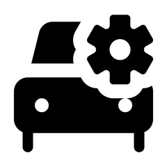Car Cog Icon