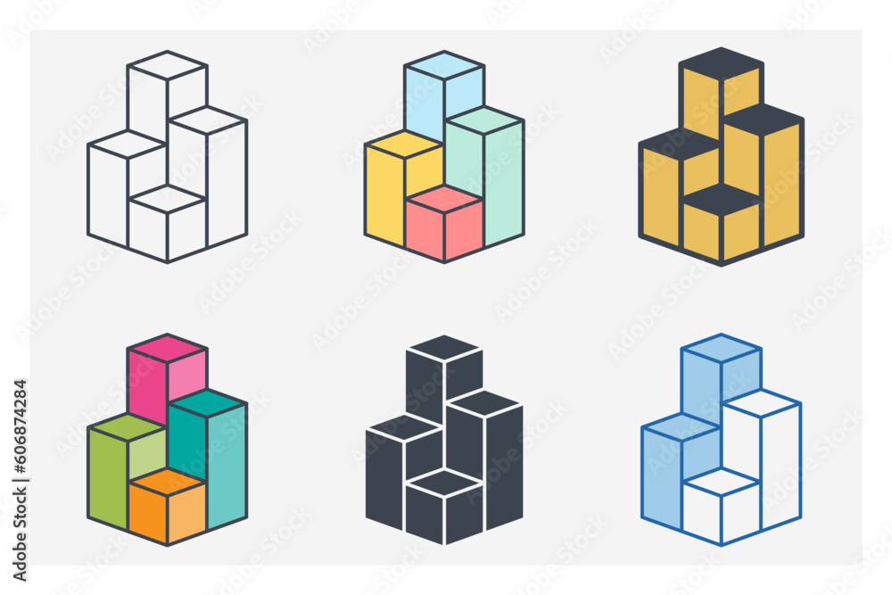 Poster bar graph icon symbol template for graphic and web design collection logo vector illustration