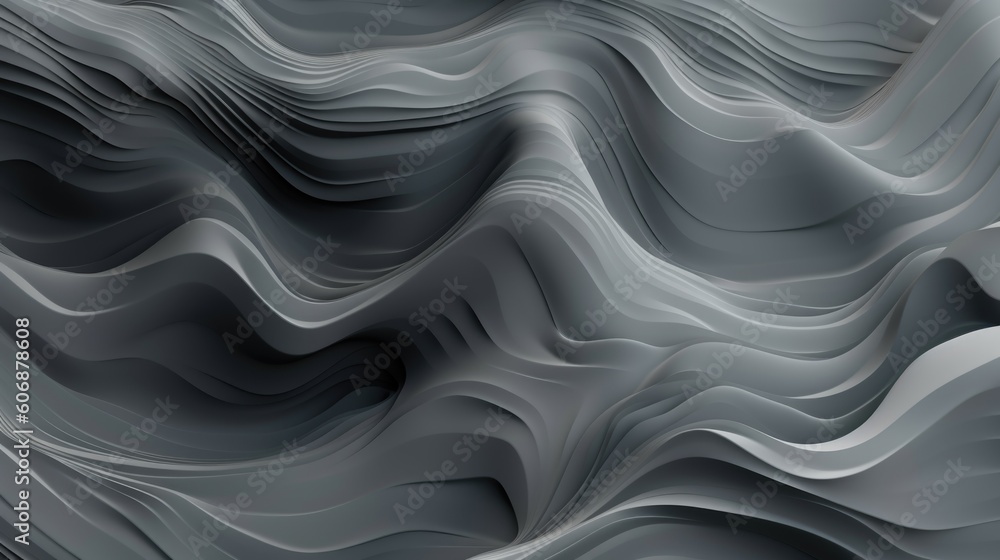 Poster gray abstract background or splash. ai generative.