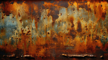 Rusty metal background. Grunge rusty metal texture. Rusty metal background