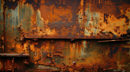 Rusty metal texture background. Rust on a metal surface. Rusty metal texture background