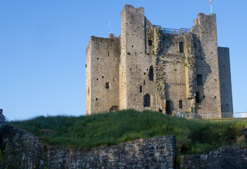 Fototapeta na wymiar trim castle in county meath, ireland