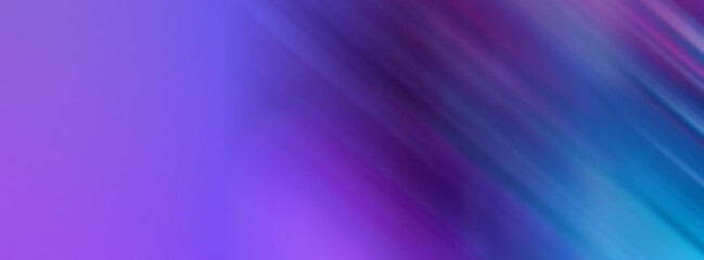 Fototapeta premium Lilac gradient background with oblique blue stripes for advertising and business projects. Wind banner and copy space.