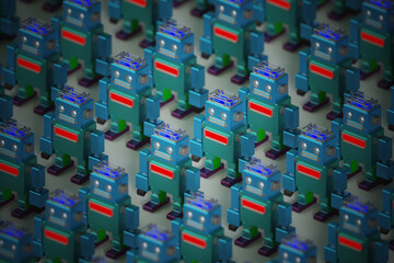 レトロロボット量産