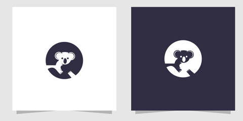 koala logo design template © Sejivva_STD