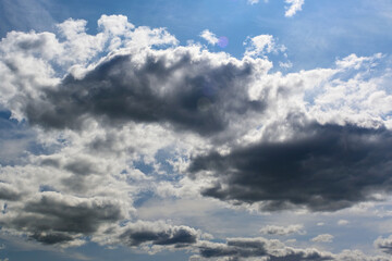 sky and clouds on a spring day 12