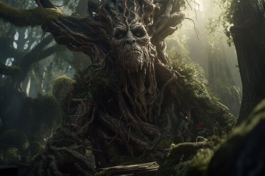 Dendroid ent in the woods - generative ai