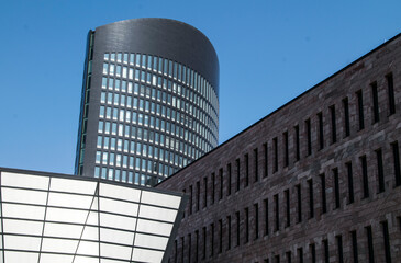 Obraz premium Moderne Häuser in Dortmund